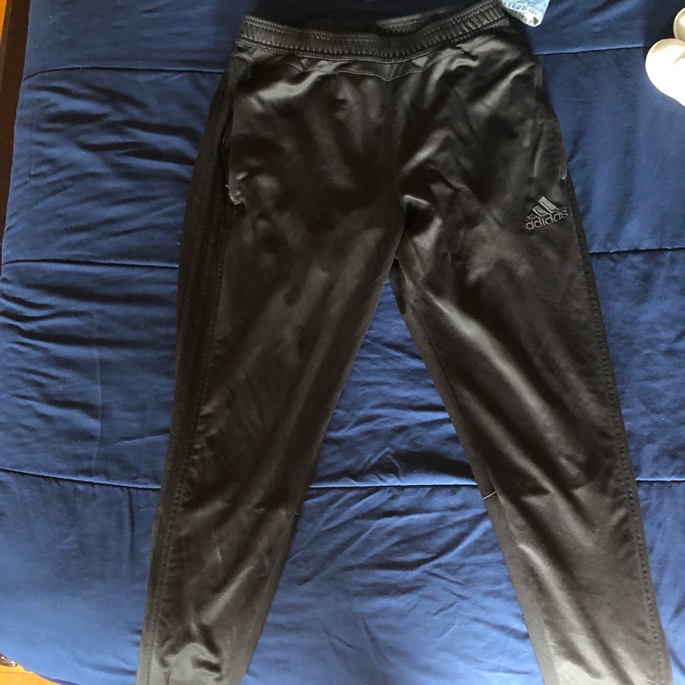 Adidas track pants size large no string